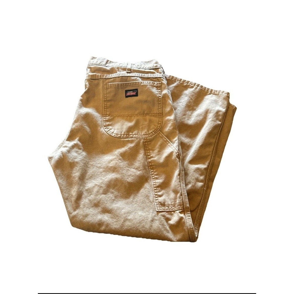 Dickies Men's Carpenter Pants 38Wx30L Actual 37Wx29L Canvas Duck Heavyweight